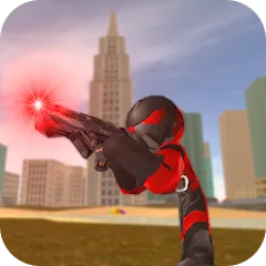 Взломанная Stick Rope Hero 2 [MOD: безлимитные деньги и улучшенная паутина] на Андроид