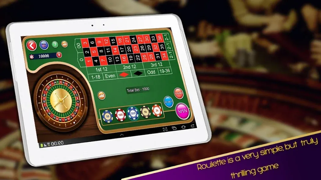 Скачать Roulette Casino Royale [MOD: безлимитные фишки и быстрые выигрыши] на телефон — скриншот 3