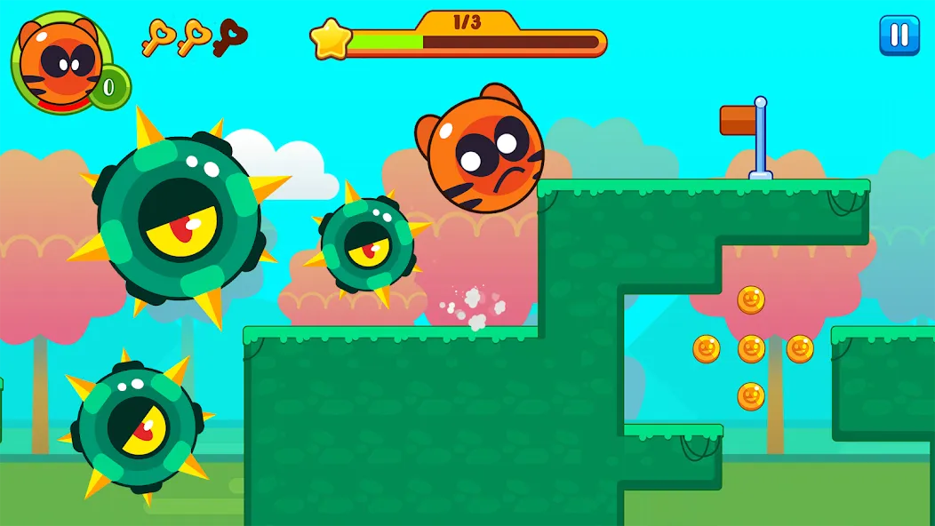 Скачать Ball Evo: Bounce Heroes [MOD: много жизней и открыты уровни] на телефон — скриншот 4