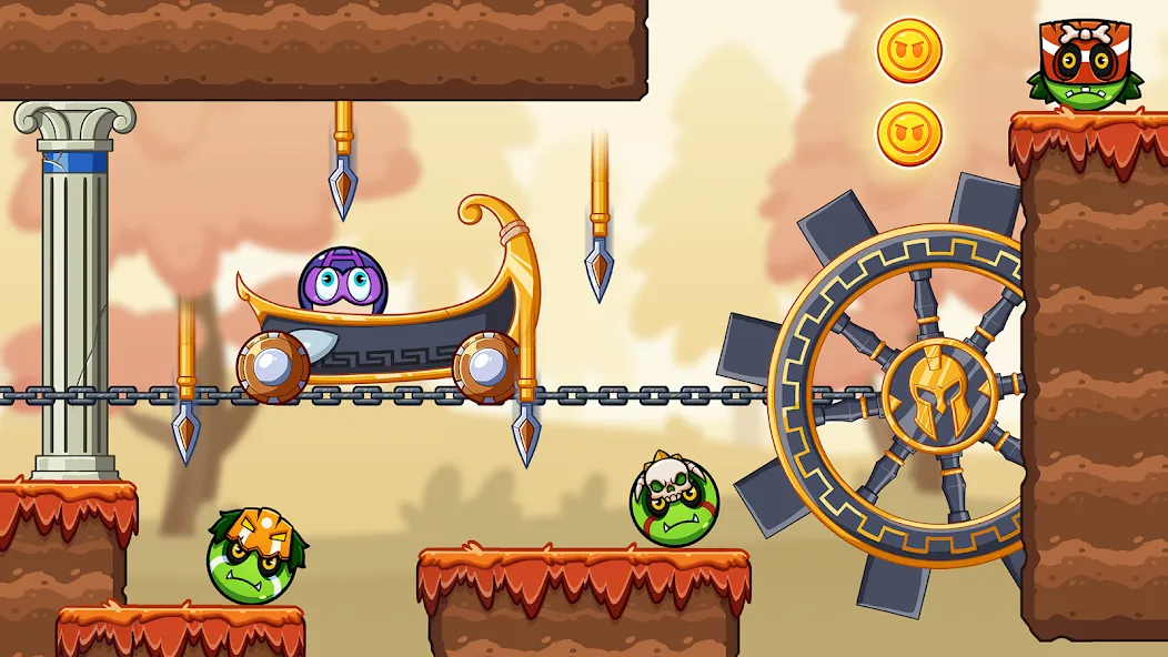 Ball V - Red Boss Challenge [MOD: бесконечные жизни и разблокированы уровни] (Бесплатно / APK) — скриншот 2