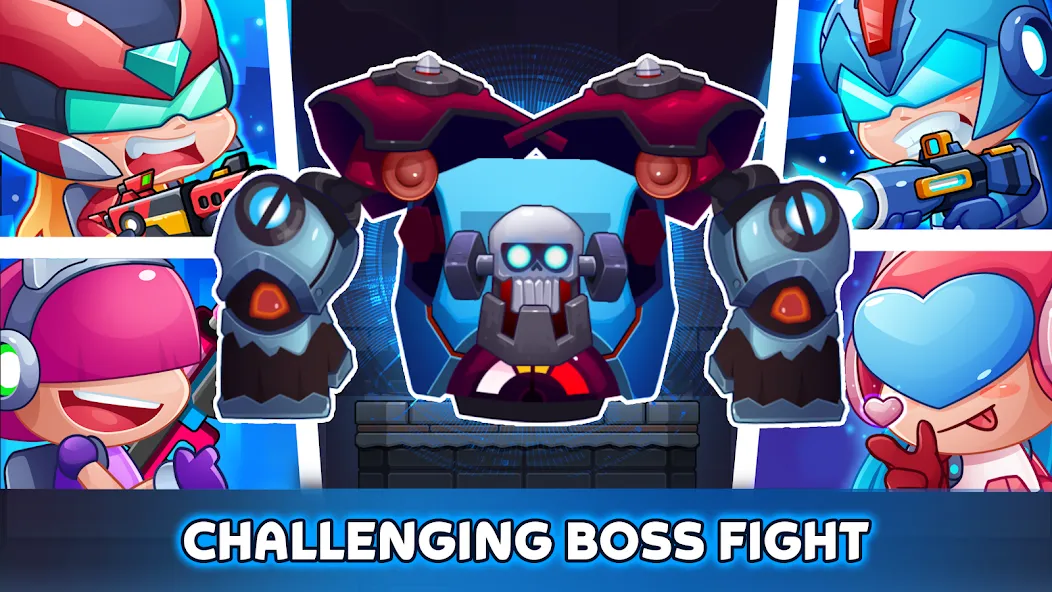 Metal Gun - Cyber Soldier [MOD: безлимитные деньги и оружие] (Бесплатно / APK) — скриншот 2