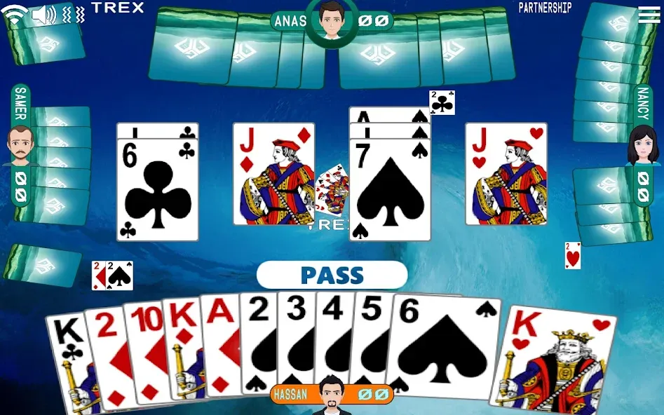 Golden Card Games Tarneeb Trix [MOD: безлимитные монеты и открыты все режимы] — Скачать бесплатно (APK) — скриншот 2