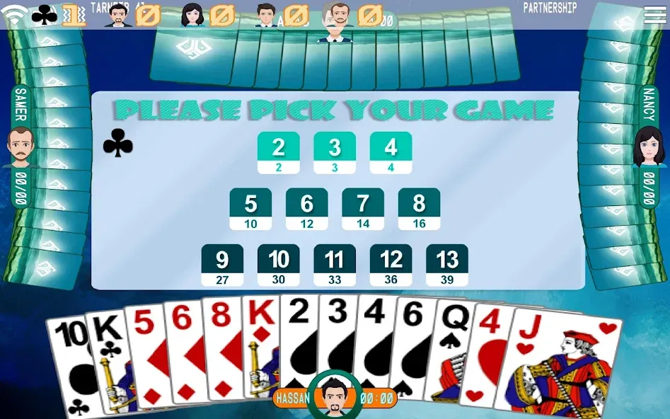 Golden Card Games Tarneeb Trix [MOD: безлимитные монеты и открыты все режимы] — Скачать бесплатно (APK) — скриншот 4