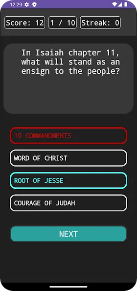 Взломанная Bible Trivia [MOD: правильные ответы без ограничений] на Андроид — скриншот 2