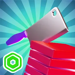 Взломанная Slice Master  Robux Roblominer [MOD: безлимитные робуксы и быстрый прогресс] на Андроид