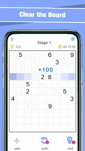 Match Ten - Relax Number Game [MOD: без рекламы и много подсказок] (Бесплатно / APK) — скриншот 2