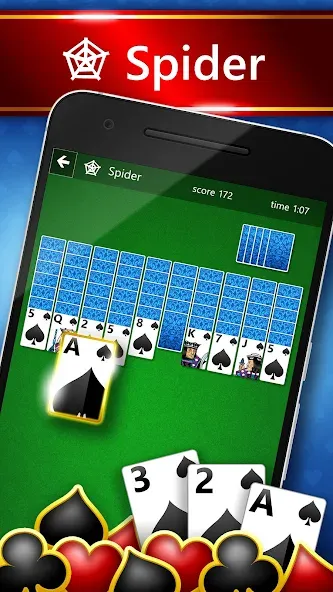 Скачать Microsoft Solitaire Collection [MOD: разблокированы все карты и режимы] на телефон — скриншот 3