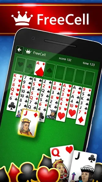 Скачать Microsoft Solitaire Collection [MOD: разблокированы все карты и режимы] на телефон — скриншот 4