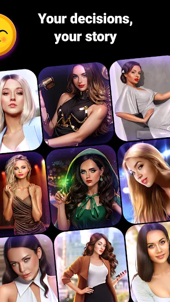 Love Stories: Dating game [MOD: безлимитные билеты и алмазы] — Скачать бесплатно (APK) — скриншот 4