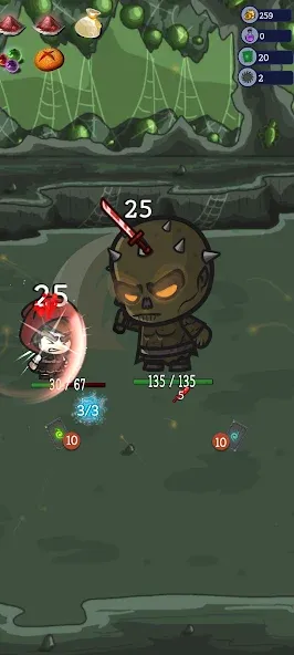 Скачать Rogue Ascension: Roguelike RPG [MOD: бесконечные ресурсы и усиленные герои] — скриншот 3