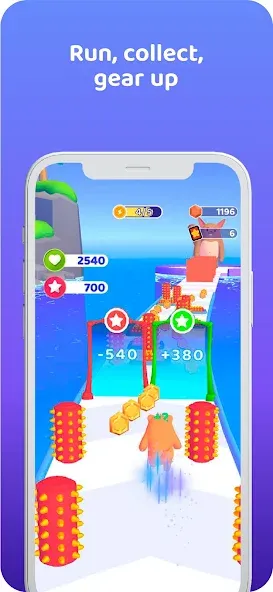 Walken Runner [MOD: бесконечная энергия и быстрый бег] — Скачать бесплатно (APK) — скриншот 1