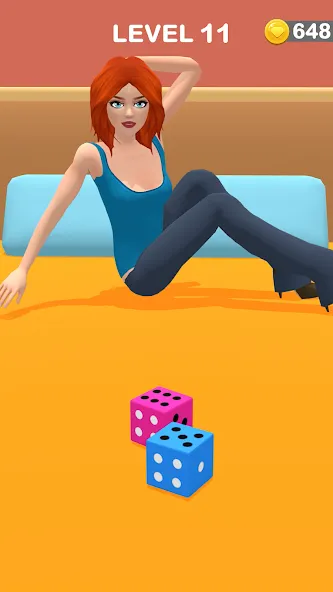 Взломанная Couple Life 3D [MOD: без рекламы и все уровни открыты] на Андроид — скриншот 4