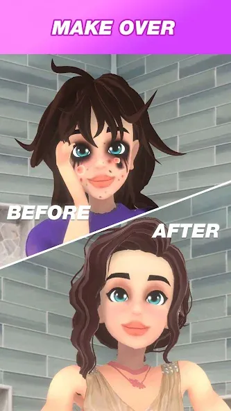 Скачать взлом Become an Office Queen [MOD: безлимитные деньги и энергия] — скриншот 4