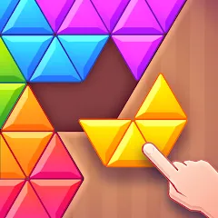 Triangles & Blocks [MOD: безлимитные ходы и открыты все уровни] на Андроид