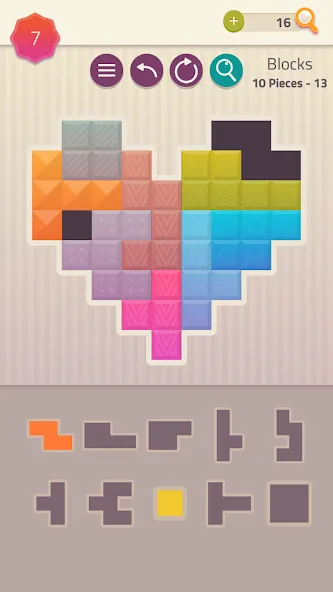 Polygrams - Tangram Puzzles [MOD: без рекламы и все пазлы открыты] (Бесплатно / APK) — скриншот 3