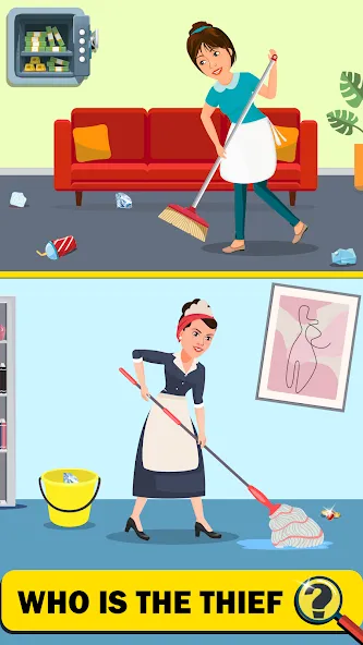 Detective Mehul:Detective Game [MOD: бесконечные подсказки и улики] последняя версия — скриншот 1