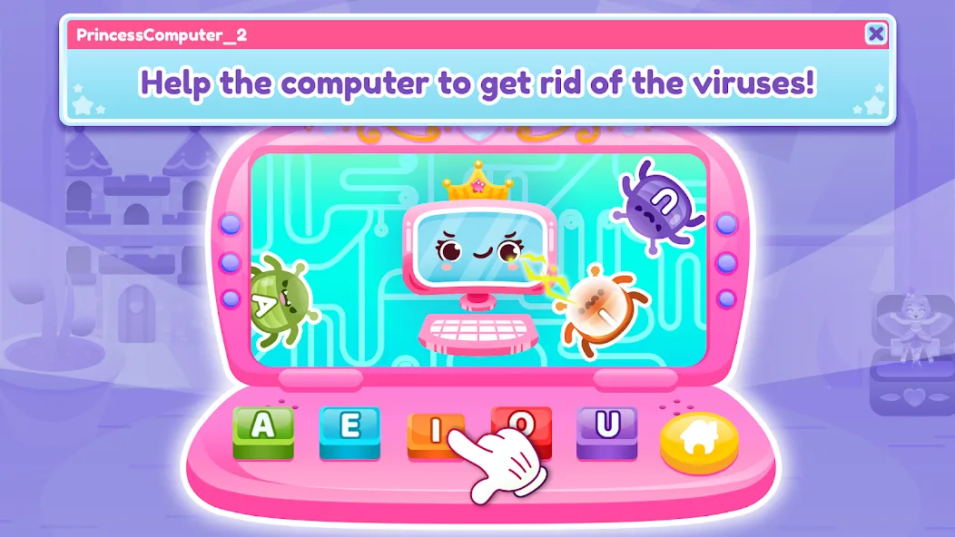 Princess Computer 2 Girl Games [MOD: все наряды и уровни открыты] (Бесплатно / APK) — скриншот 2