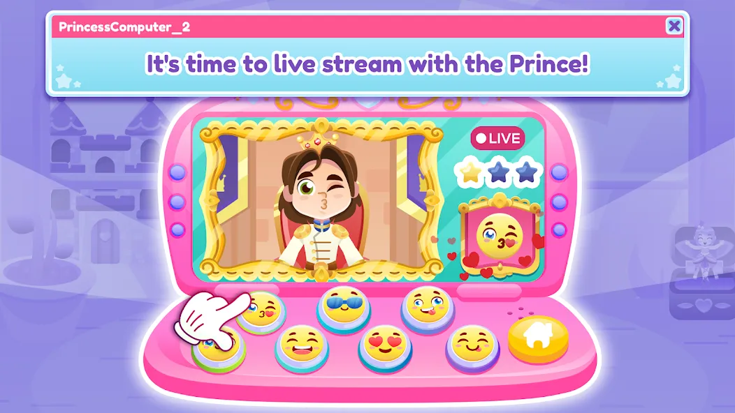 Princess Computer 2 Girl Games [MOD: все наряды и уровни открыты] (Бесплатно / APK) — скриншот 3