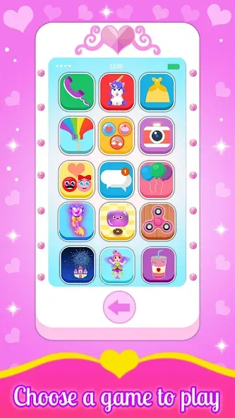 Baby Princess Phone [MOD: разблокированы все игровые функции] — Скачать бесплатно (APK) — скриншот 1