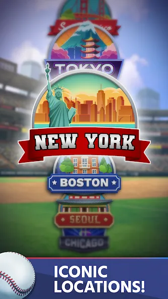 Скачать Baseball: Home Run Sports Game [MOD: безлимитные деньги и энергия] на телефон — скриншот 5