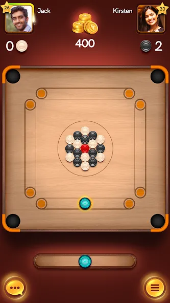 Скачать Carrom Pool: Disc Game [MOD: безлимитные монеты и разблокированные кии] на телефон — скриншот 1