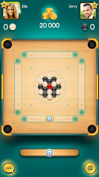 Скачать Carrom Pool: Disc Game [MOD: безлимитные монеты и разблокированные кии] на телефон — скриншот 3