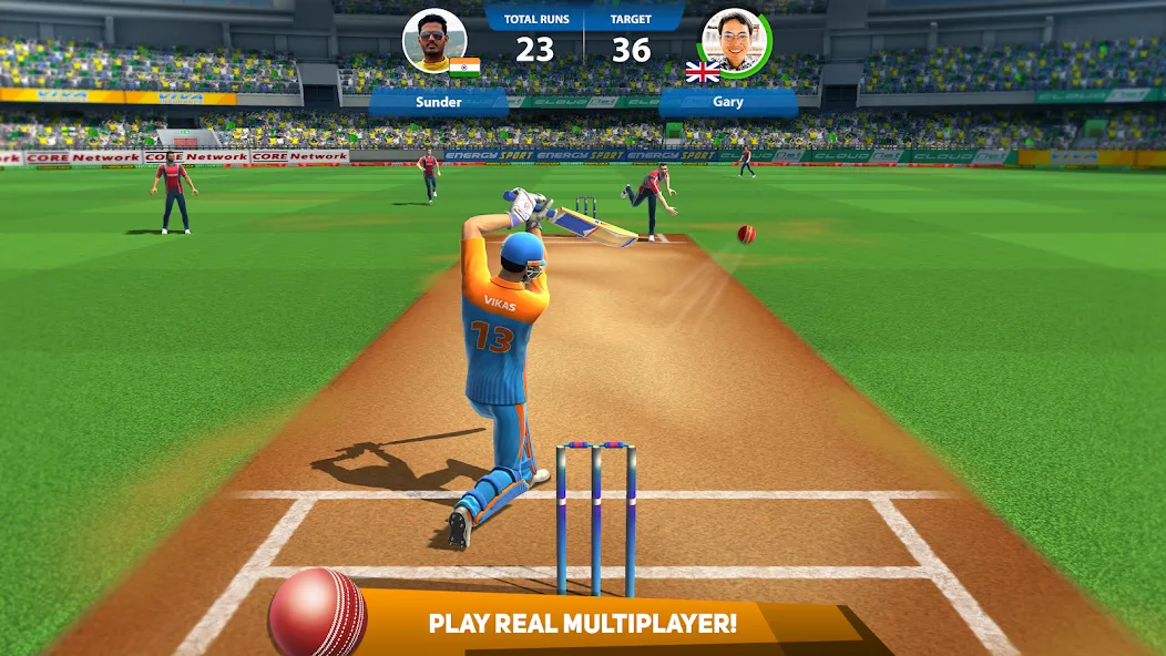 Cricket League [MOD: безлимитные монеты и все команды] — Скачать бесплатно (APK) — скриншот 1