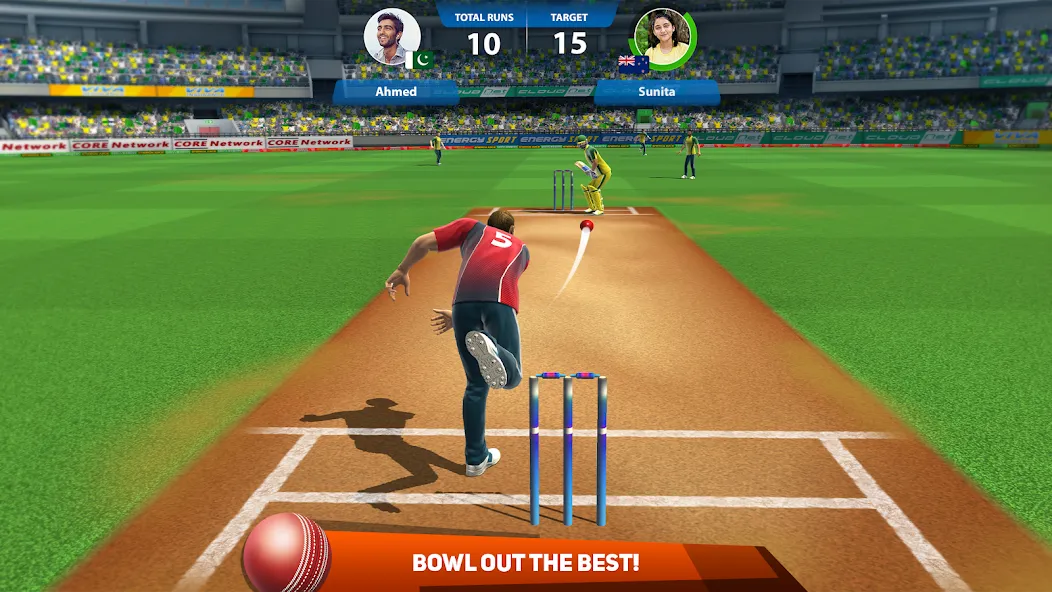 Cricket League [MOD: безлимитные монеты и все команды] — Скачать бесплатно (APK) — скриншот 3