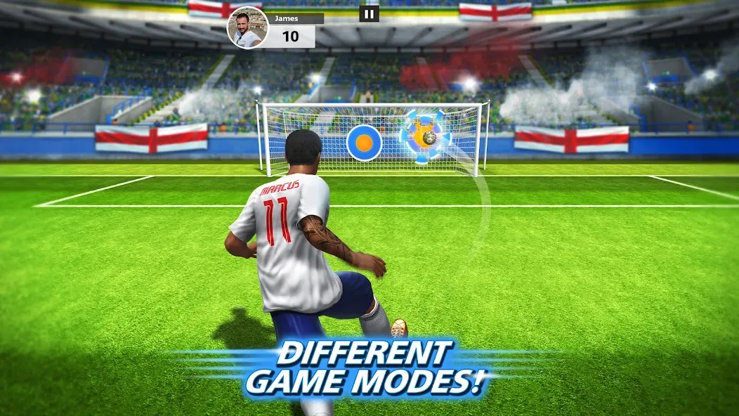 Взломанная Football Strike: Online Soccer [MOD: безлимитные деньги и энергия] на Андроид — скриншот 3