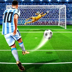 Взломанная Football Strike: Online Soccer [MOD: безлимитные деньги и энергия] на Андроид