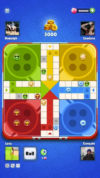 Ludo Party : Dice Board Game [MOD: без рекламы и безлимитные броски кубика] на Андроид — скриншот 1