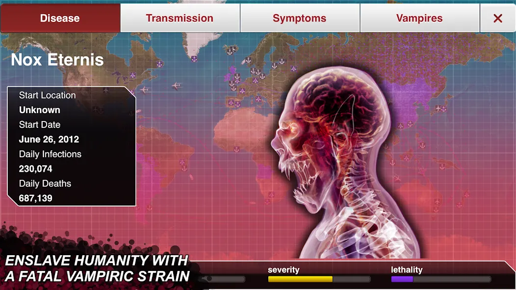 Скачать Plague Inc. [MOD: разблокированы все вирусы и сценарии] на телефон — скриншот 5