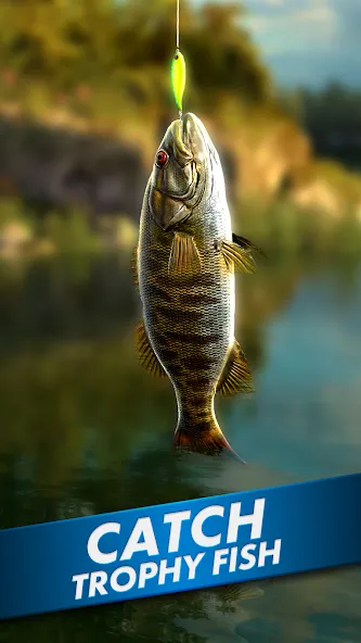 Ultimate Fishing! Fish Game [MOD: безлимитные деньги и приманки] последняя версия — скриншот 1