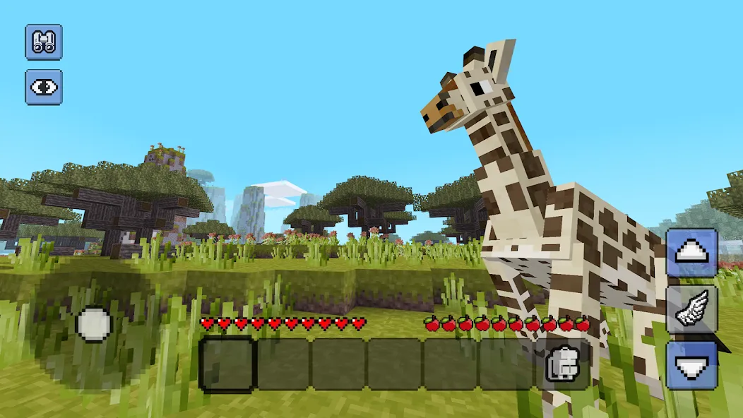 Megacraft - Block Craft [MOD: безлимитные ресурсы и открыты все блоки] — Скачать бесплатно (APK) — скриншот 2