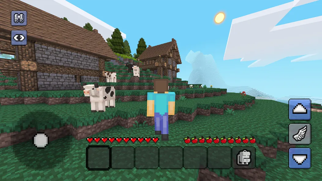 Megacraft - Block Craft [MOD: безлимитные ресурсы и открыты все блоки] — Скачать бесплатно (APK) — скриншот 3