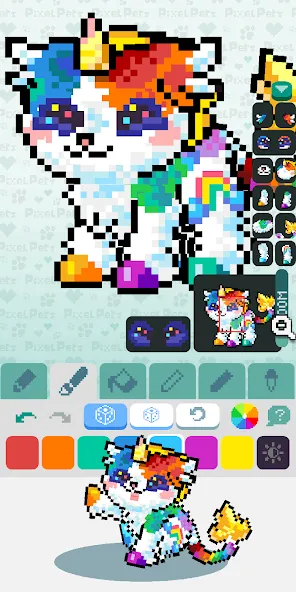 Pixel Petz [MOD: много монет и ресурсов] на Андроид — скриншот 2