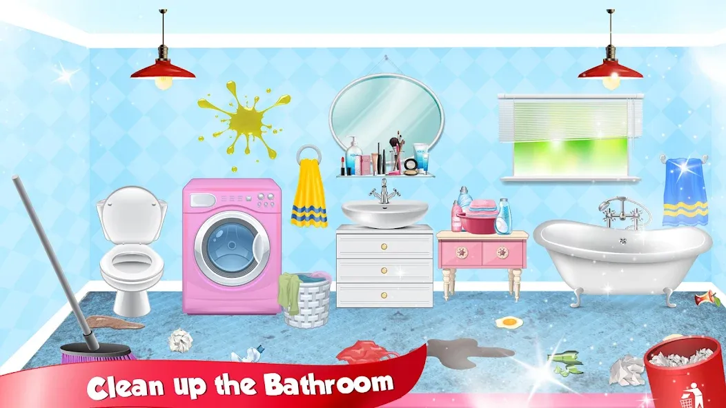 Скачать взлом Girl Doll House Design & Clean [MOD: безлимитные деньги и все предметы] — скриншот 2