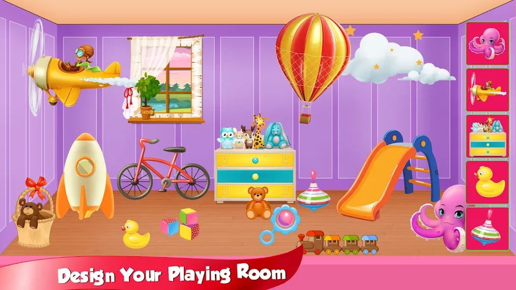 Скачать взлом Girl Doll House Design & Clean [MOD: безлимитные деньги и все предметы] — скриншот 3