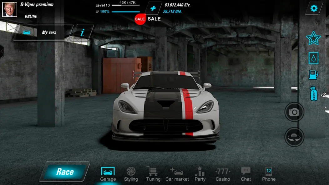 Forbidden Racing [MOD: безлимитные деньги и все машины] — Скачать бесплатно (APK) — скриншот 3