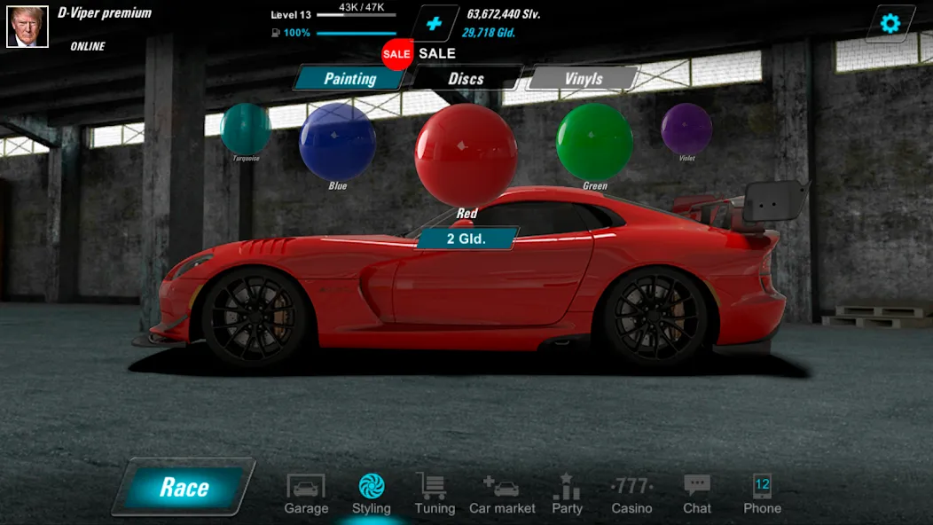 Forbidden Racing [MOD: безлимитные деньги и все машины] — Скачать бесплатно (APK) — скриншот 5