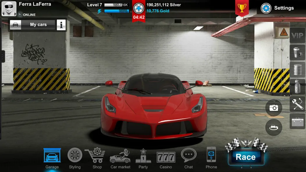 Tuner Life Online Drag Racing [MOD: безлимитные деньги и топливный бак] последняя версия — скриншот 3