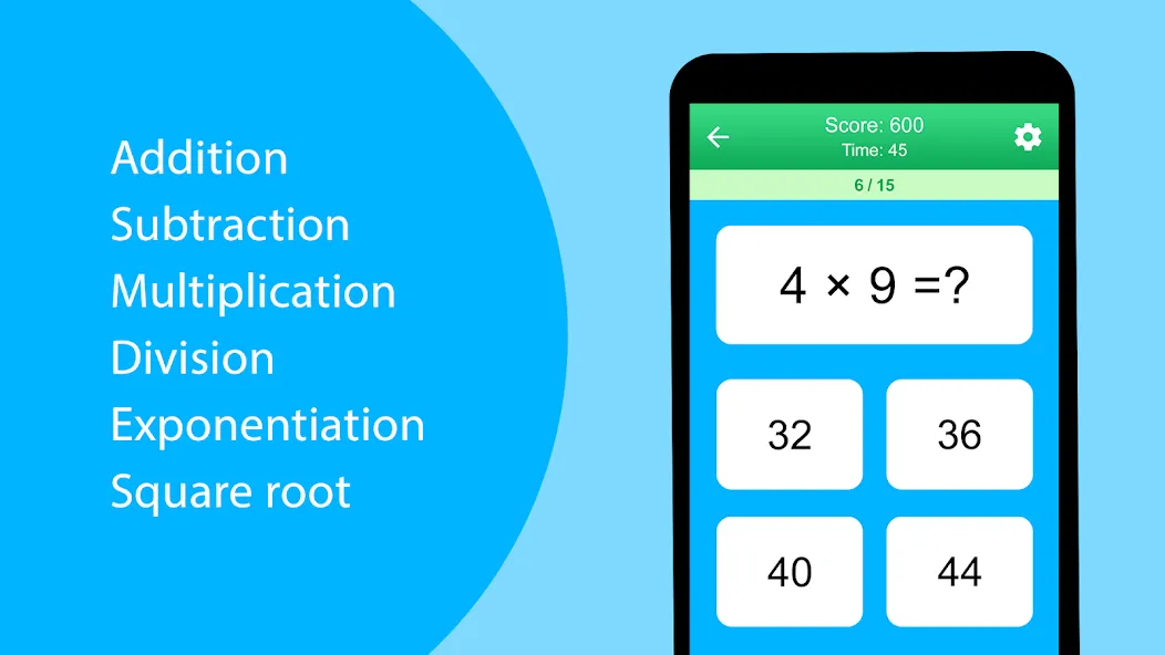Math Games [MOD: без рекламы и все уровни открыты] — Скачать бесплатно (APK) — скриншот 2