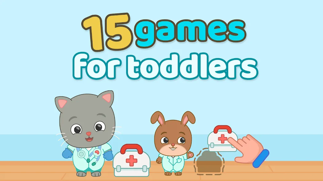 Learning games for toddlers 2+ [MOD: разблокированы все развивающие игры] на Андроид — скриншот 1