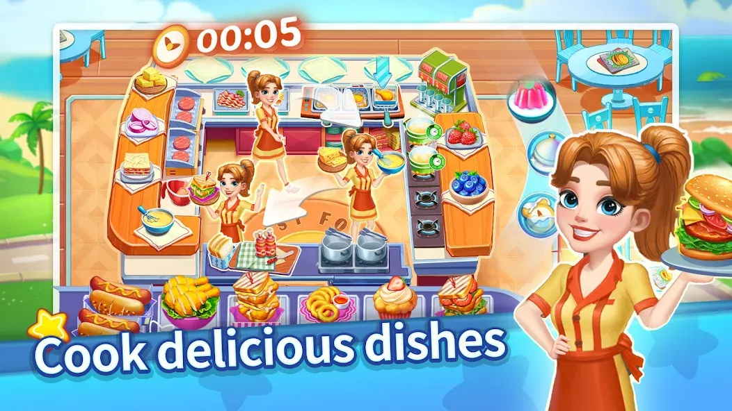 Cooking Master Adventure Games [MOD: безлимитные монеты и энергия] — Скачать бесплатно (APK) — скриншот 1