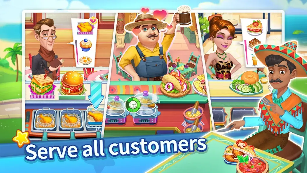 Cooking Master Adventure Games [MOD: безлимитные монеты и энергия] — Скачать бесплатно (APK) — скриншот 3