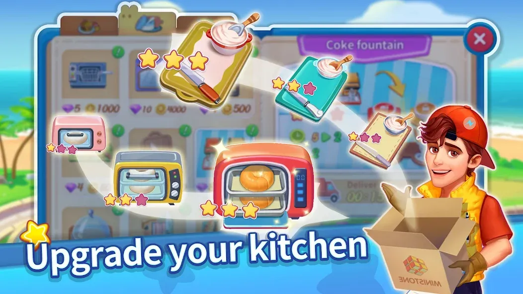 Cooking Master Adventure Games [MOD: безлимитные монеты и энергия] — Скачать бесплатно (APK) — скриншот 4
