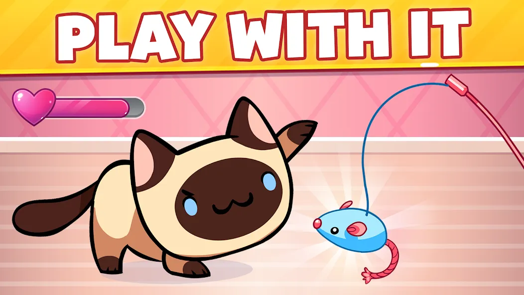 Cat Game - The Cats Collector! [MOD: много монет и редкие коты] на Андроид — скриншот 3