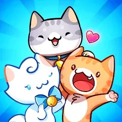 Cat Game - The Cats Collector! [MOD: много монет и редкие коты] на Андроид