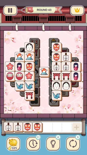 Скачать Tile Fun - Triple Puzzle Game [MOD: безлимитные подсказки и отмены ходов] — скриншот 2