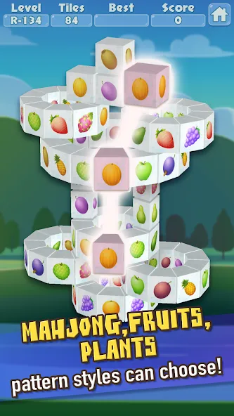 3D Mahjong Triple Tile Match [MOD: безлимитные монеты и подсказки] (Бесплатно / APK) — скриншот 3